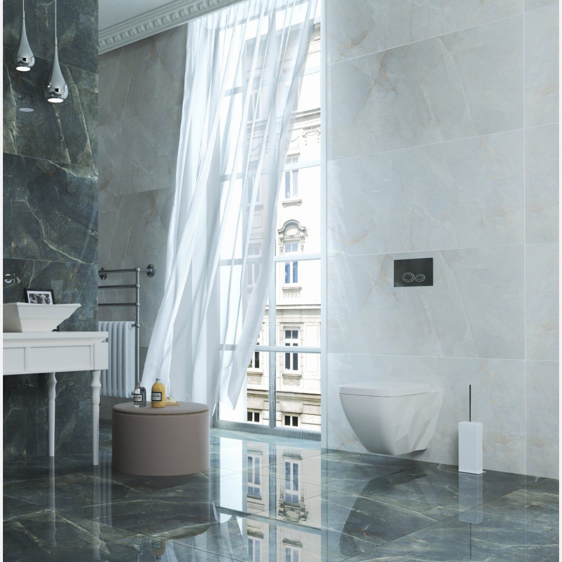 Curvature Light Grey Matt 300x600 Indoor Porcelain Tile – Tile Space Curvature Light Grey Matt 300x600 Indoor Porcelain Tile – Tile Space